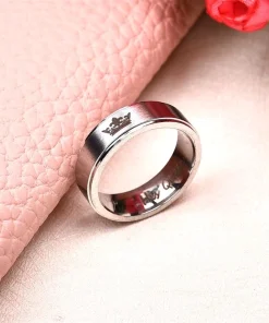 His Queen Rouge Her King Couple Ring