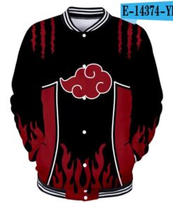 Men 3D Cosplay Costume Naruto Jacket