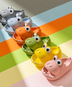 Kids Beach Dinosaur Slippers