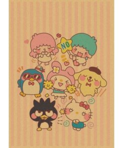 My Melody Wallpaper Poster Stickers