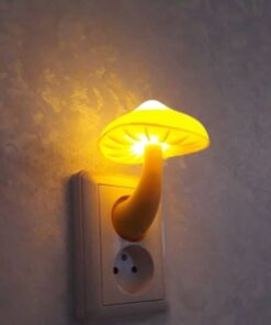 Mushroom Wall Socket Lamp