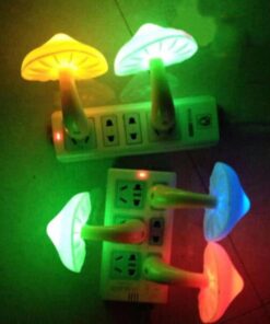 Mushroom Wall Socket Lamp