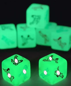 Luminous Dice Dark Night Sex Toy