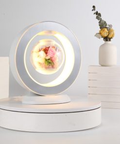 Magnetic Floating Immortal Flower Vase Lamp