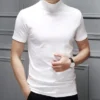 Men's High Neck Slim Fit T Shirt