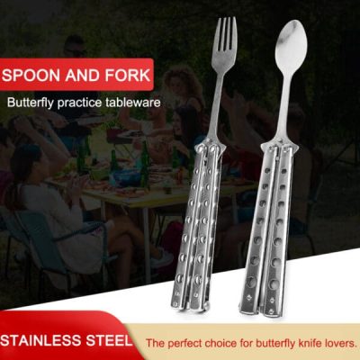 Metal Folding Butterfly Fork