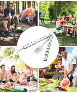 Metal Folding Butterfly Fork