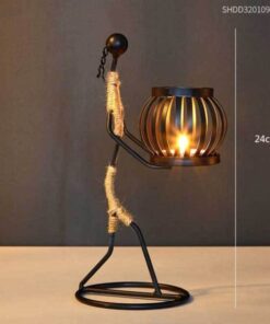 Creative Beautiful Nordic Iron Candle Holder