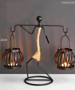 Creative Beautiful Nordic Iron Candle Holder