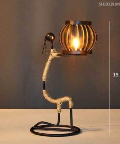 Creative Beautiful Nordic Iron Candle Holder