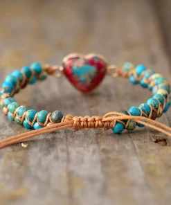 Passionate Heart Jasper Bracelet