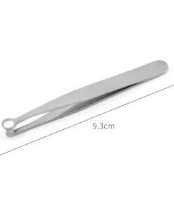 Multifunction Round-tipped Nose Hair Trimming Tweezers