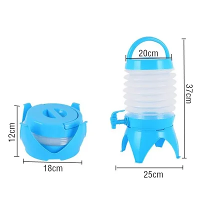 Telescopic Water Bucket with Rack