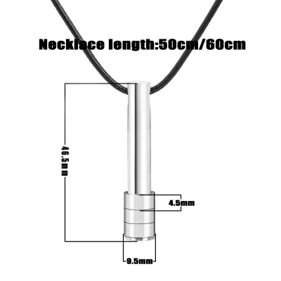 Engraved Family Name Bar Necklace