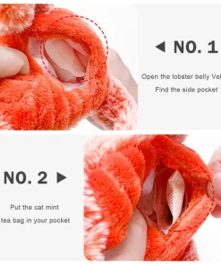 Flopping Lush Lobster Toy