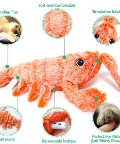 Flopping Lush Lobster Toy