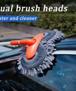 Retractable Double Layer Car Wash Brush