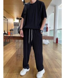 Ice Silk Male Casual Suit