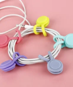 Snap-On Magnetic Cable Ties