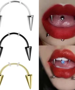Stainless Steel Nail Teeth Smile Dracula Piercing