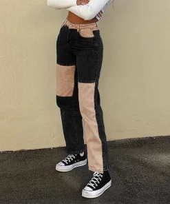 Fashion Patchwork Harajuku Aesthetic Pants