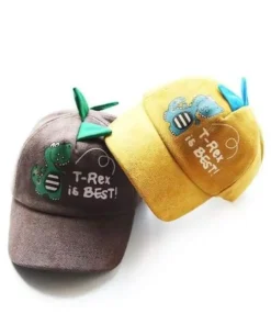 T-Rex Is Best Kids Dinosaur Hats