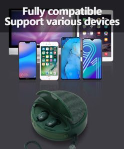 2 in1 Earphone Bluetooth Speaker