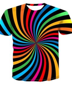 Vertigo Hypnotic Men's Summer 3d Polo Shirt