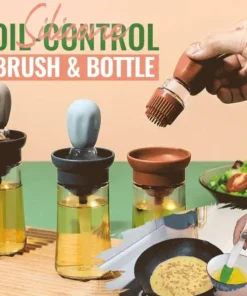 Vistalil 2 in 1 glass oil dispenser