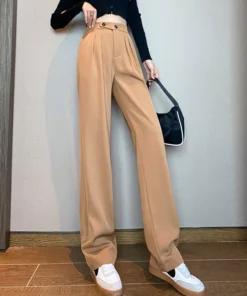 Women's High Waist Wide Leg Pants