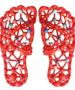 Massage Pellet Acupressure Slippers