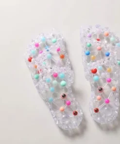 Massage Pellet Acupressure Slippers