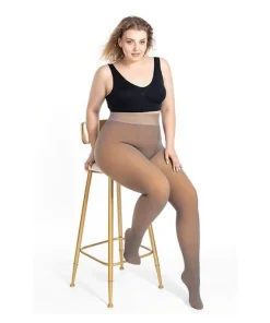 Flawless Legs Fake Translucent Warm fleece lined tights