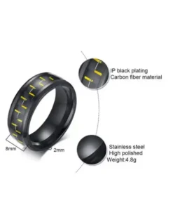 Carbon Fiber Ring For Men
