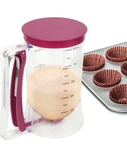 Cupcake And Pancake Batter Dispenser With Measurements
