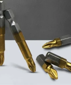 Titanium Coated PH2 Anti Slip Electric Screwdriver Bits