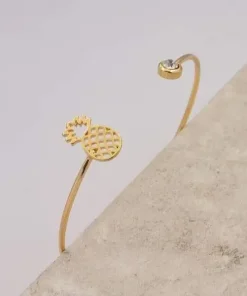 Cuff Bangle Pineapple Bracelet