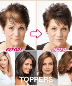 Short Natural Hair Toppers