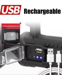 Rechargeable Handheld Spotlight Flashlight