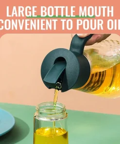 Vistalil 2 in 1 glass oil dispenser