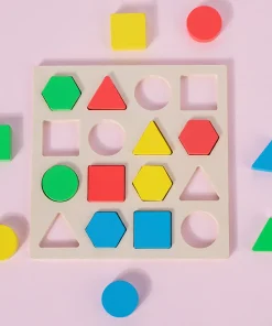 Shape Matching Game Color Sensory Educational Toy