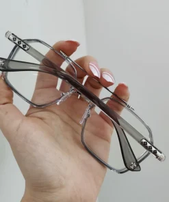 Double Beam Slim Retro PC Frame Optical Glass