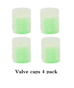 Universal Fluorescent Car Tire Valve Caps