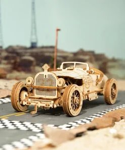 Super Wooden Mechanical Model Puzzle Set