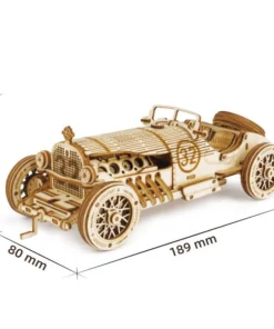 Super Wooden Mechanical Model Puzzle Set