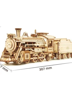 Super Wooden Mechanical Model Puzzle Set