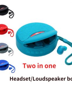 2 in1 Earphone Bluetooth Speaker