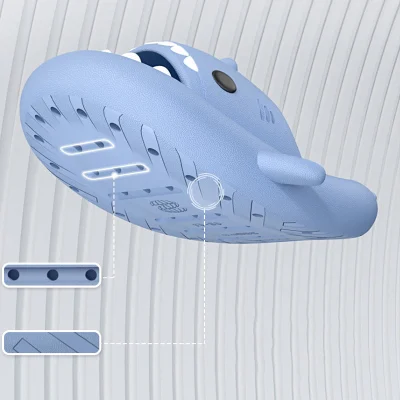 Slide Shark Sandals