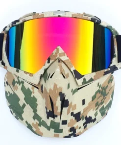 Motorcycle Googles With Face Mask