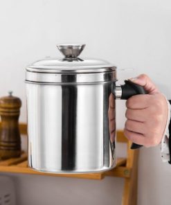 Trayfill Stainless Steel Oil Filter Pot